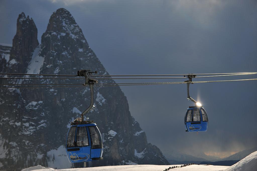 Garni Alpin Hotel Siusi Ngoại thất bức ảnh